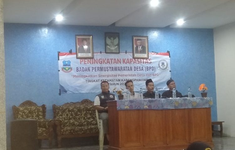 Pelatihan Peningkatan Kapasitas Badan Permusyawaratan Desa