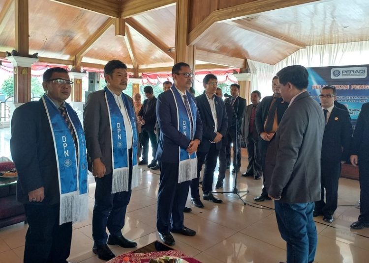 Pengurus DPC Peradi dan Pos Bantuan Hukum Peradi Sumedang Periode 2022-2027 Dilantik