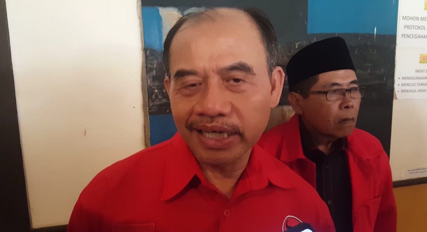 Sekretaris DPD.PDI Perjuangan Jawa Barat , I Ketut Sustiawan.