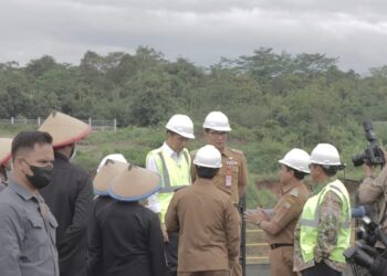 Presiden Resmikan Bendungan Sadawarna