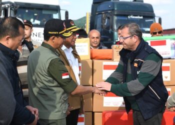 Kunjungi RS Lapangan di Hassa, Delegasi RI Serahkan Bantuan untuk Korban Gempa