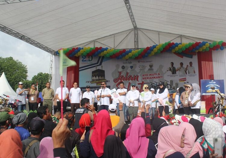 Dalam Rangka HJG ke 210 Forkopimda Kabupaten Garut Gelar Jalan Sehat