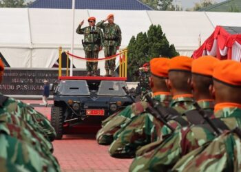 Menhan Prabowo Menjadi Warga Kehormatan di Kopasgat TNI AU 