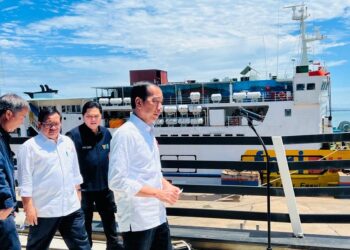 Cek Kesiapan Arus Mudik 2023, Presiden Jokowi Kunjungi Pelabuhan Merak