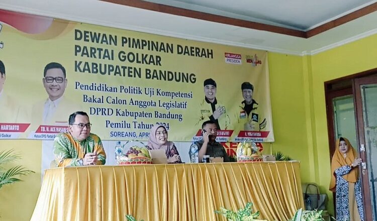 Sugianto: Akademisi Dari Tiga Perguruan Tinggi dan Pengamat Politik Pemerintahan Dihadirkan DPD Golkar Kab. Bandung