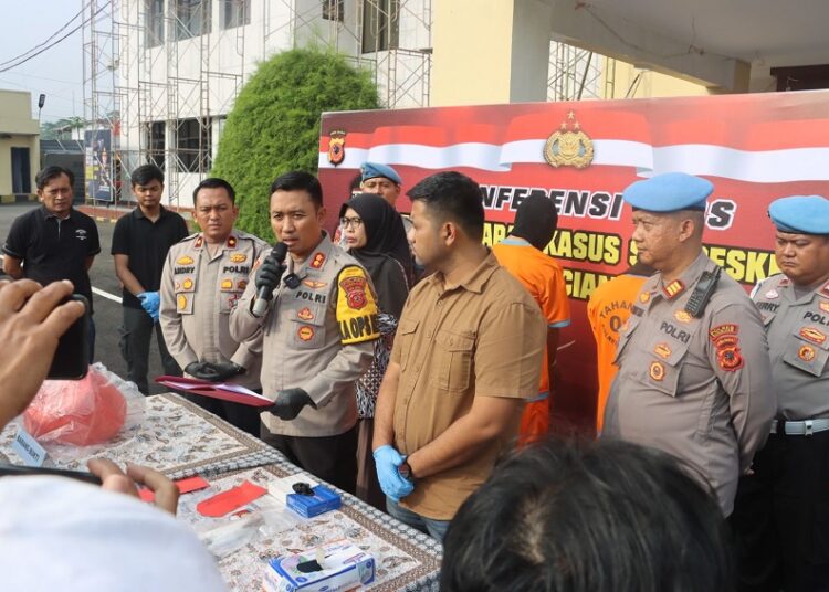 Polres Cianjur Ungkap Kasus Pembunuhan di Kecamatan Sukaluyu