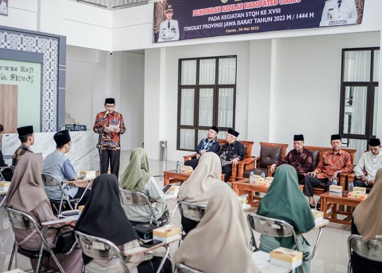 Jelang STQH Tingkat Jabar, Sekda Ciamis Harapkan LPTQ Dapat Berikan Pembinaan Maksimal