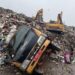 Kondisi Tumpukan Sampah di Pasar Baleendah Kian Hari Bertambah Tinggi