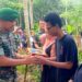 Letkol Inf Raden Henra Sukmadjidibrata, S.I.P. Hadiri Pemakaman Militer Anggota Koramil