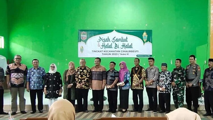 Pisah Sambut dan Halal Bi Halal Tingkat Kecamatan Cihaurbeuti