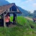 Diduga Tersesat Lansia Ditemukan Warga Cinangsi di Gubuk Sawah