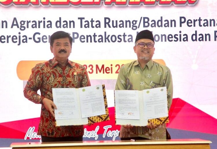 Percepat Sertifikasi Aset Jam’iyyah: Persis Teken MoU dengan Menteri ATR/Kepala BPN