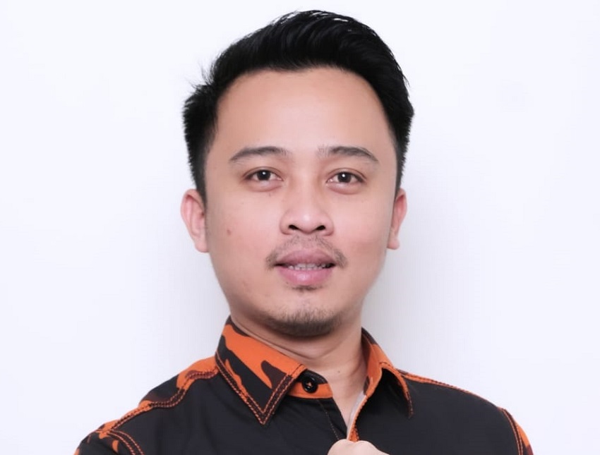 Heqi Irfani, S.E, ketua PC. SAPMA Kabupaten Garut