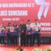 Atlet Bulutangkis Polres Sumedang Tunjukkan Performa Terbaik Raih Penghargaan Ajang Kapolda Cup IV