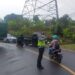 Satlantas Polsek Jatinangor Antisipasi Kemacetan Akibat Truk Mogok