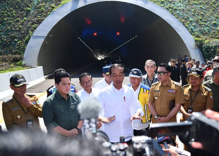 Resmikan Jalan Tol Cisumdawu, Presiden Jokowi : Ini Akan Mempermudah Konektivitas ke Bandara Kertajati