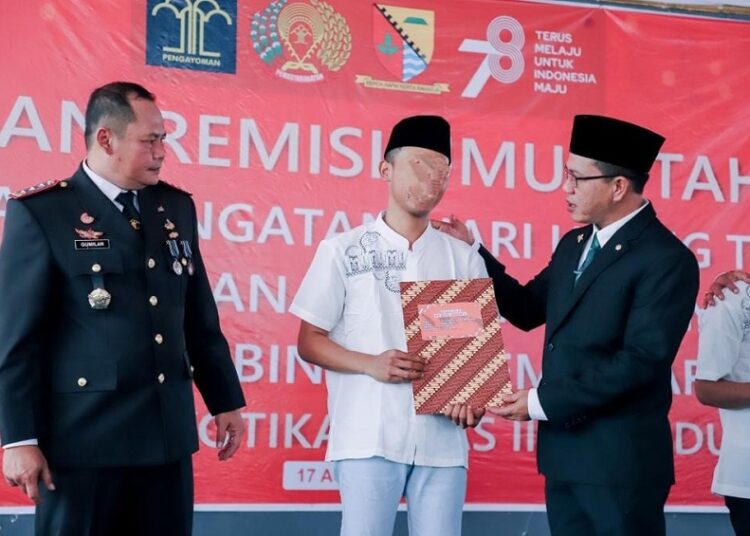 1003 Warga Binaan Lapas Narkotika Kelas II A Bandung Mendapat Remisi HUT RI ke-78 , 12 Orang Bebas Murni