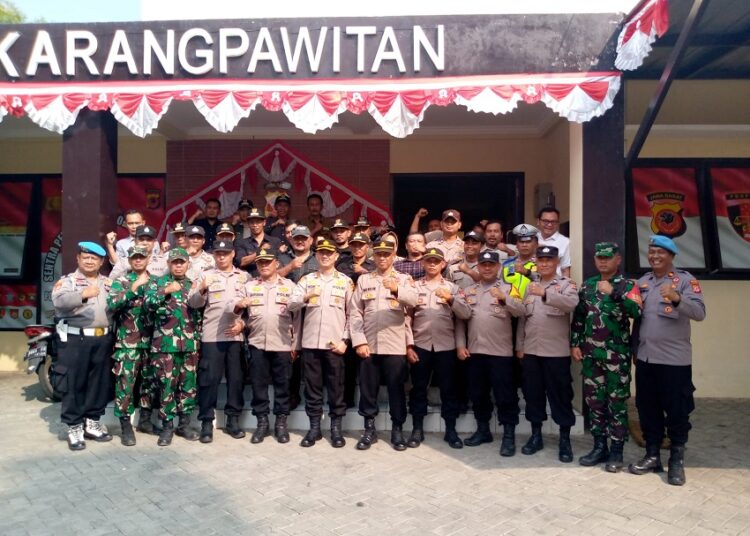Mapolsek Karangpawitan Menerima Kunjungan Kapolres Garut