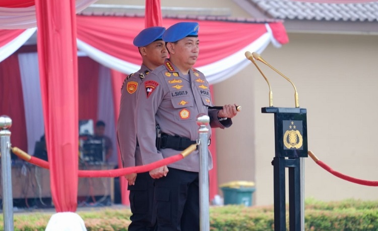 Kapolri Lepas Tim Satgas Garbha FPU 5 Minusca ke Afrika Tengah 
