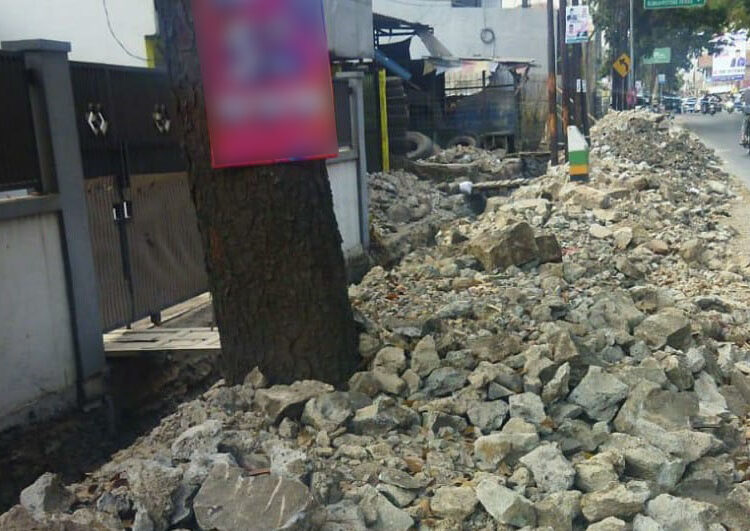 Diduga Proyek Siluman, Muncul di Jalan Siliwangi Baleendah untuk Kelabui Masyarakat