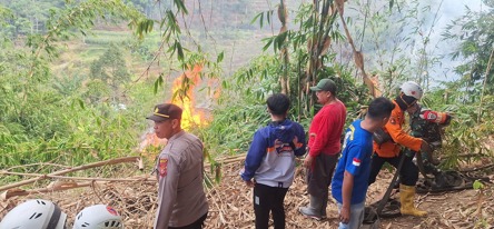 Kebun Bambu Sule Ludes Dilalap Api, Identitas Saksi Terungkap