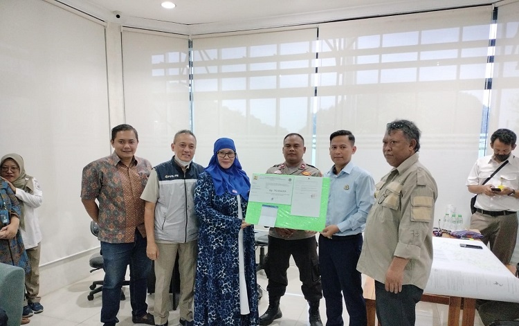 Warga Terdampak Bendungan Cipanas Mendapatkan Uang Ganti Rugi