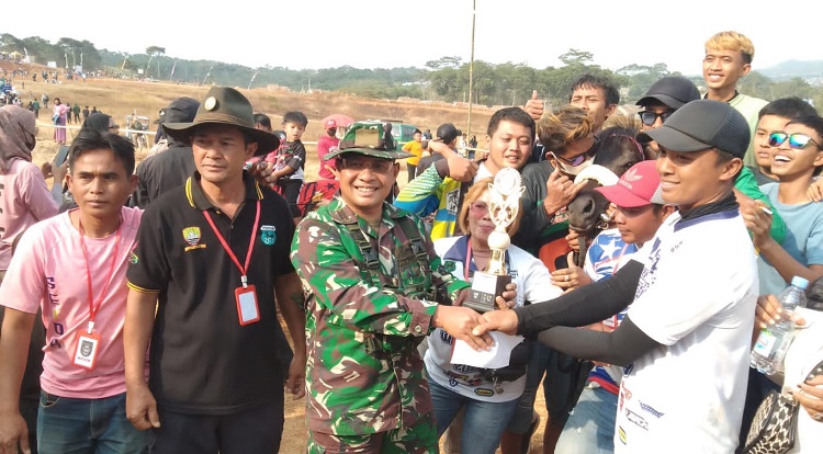 Dalka HUT TNI ke-78, Kodim 0610/Sumedang Inisiasi Lomba Pacuan Kuda