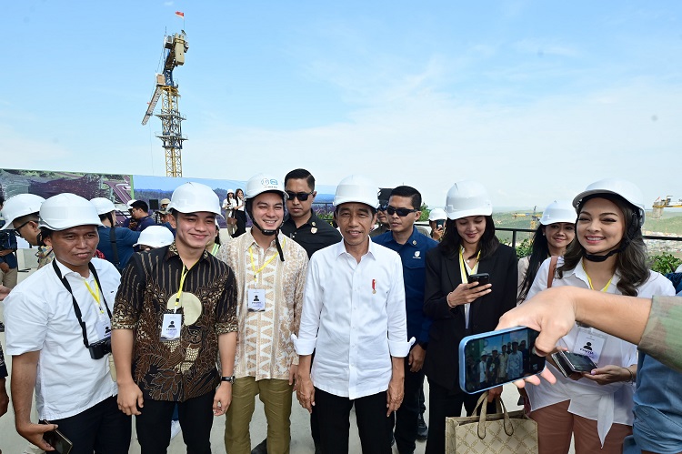 Kesan Penggiat Seni Pertama Kali Kunjungi IKN bersama Presiden Jokowi