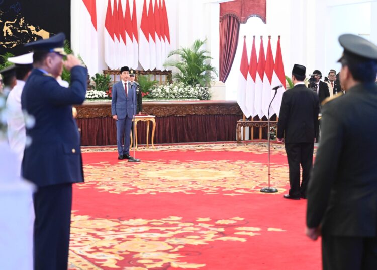 Presiden Jokowi Lantik Andi Amran Sulaiman sebagai Menteri Pertanian