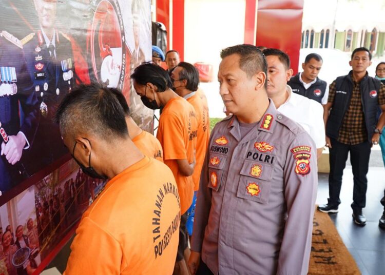Modus Jual Balon, Lima Pelaku Narkotika Diamankan Polresta Bandung