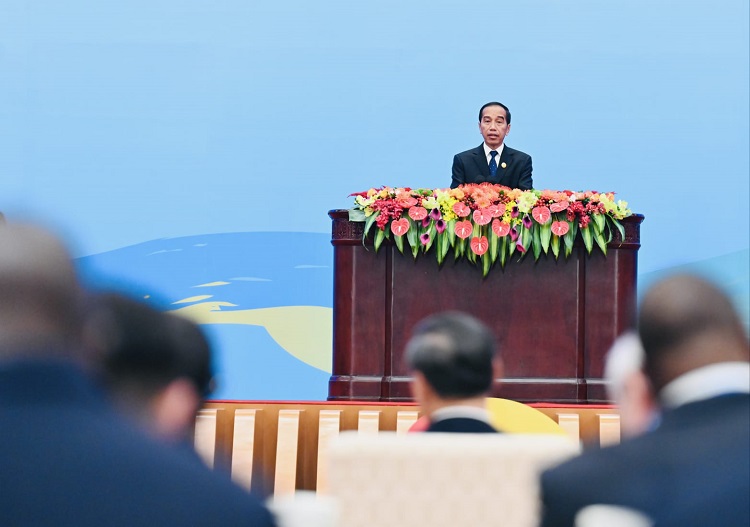 Presiden Jokowi: Perkuat Sinergi dan Kerja Sama BRI untuk Pembangunan Infrastruktur