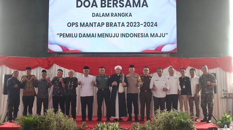 Polres Sumedang Gelar Do’a Bersama Bagian Operasi Mantap Brata