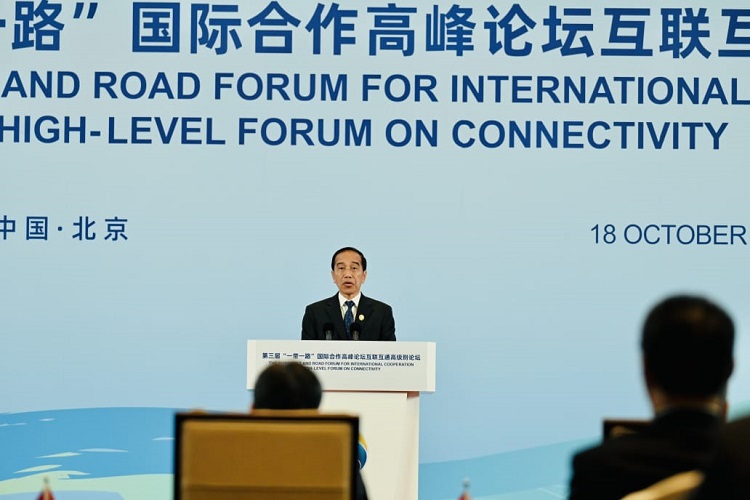 Presiden Jokowi Paparkan Empat Hal Penting dalam Pembangunan Konektivitas