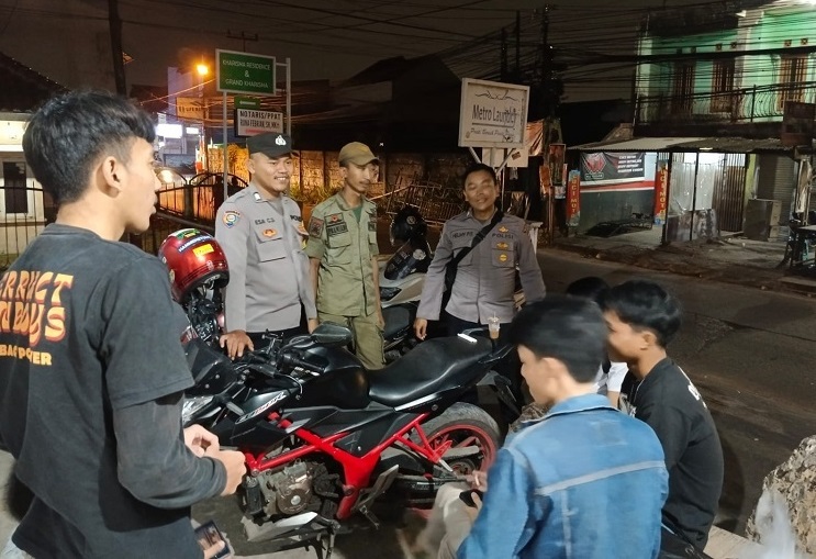 Antisipasi C3 dan Balapan Liar, Polresta Bandung Laksanakan Patroli KRYD