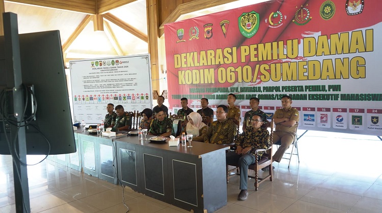 Deklarasi Damai Sumedang Wujudkan Pemilu Sukses