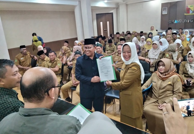 98 Jabatan KS Disertijabkan, Kasubbag Umum dan Kepegawaian Enggan Berkomentar