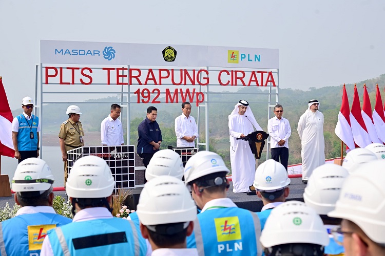 PLTS Cirata Salah Satu Terbesar di Asia Tenggara, Diresmikan Presiden Jokowi