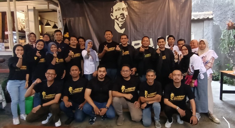 Konsolidasi dan Deklarasi Relawan Kawan Militan Gibran Jawa Barat