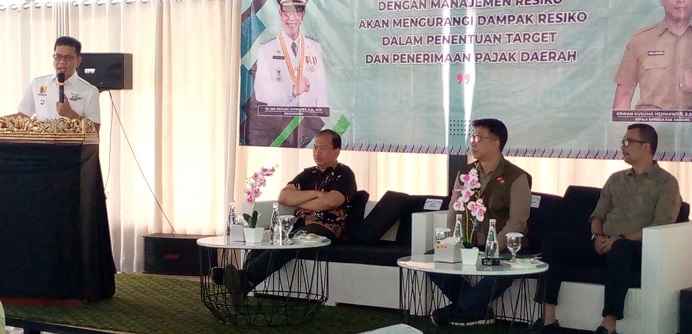 Bupati Bandung Dadang Supriatna Buka Bintek Manajemen Resiko Yang Digelar Bapenda