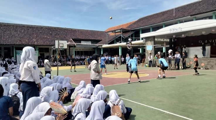 Mengisi Kekosongan Pasca PSAS, SMPN 1 Cicalengka Gelar Porkelas