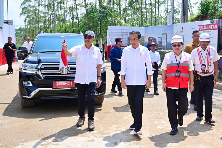 Tinjau Progres Pembangunan Hotel Nusantara, Presiden: Akan Selesai Sebelum Agustus 2024