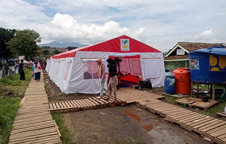 Sudah Hampir Sepekan Posko Kemensos Layani Korban Terdampak Gempa Sumedang
