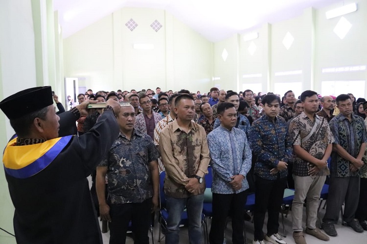 Desa Margamukti Pangalengan, Gelar Pelantikan KPPS