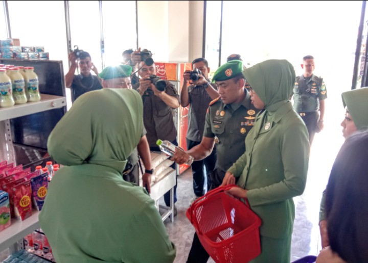 Danrem 062/TN Resmikan Koperasi Kodim 0624/Kab Bandung untuk Peningkatan Kesejahteraan Anggota dan PNS