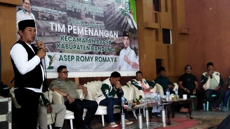 Caleg DPR-RI Jabar 2 Asep Romy Romaya Terus Perkuat Basis Dukungan di Kecamatan Pacet