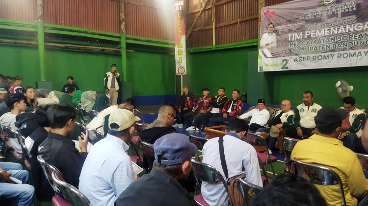 Asep Romy Romaya Terus Perkuat Tim Pemenangan di Kecamatan Kutawaringin dan Soreang
