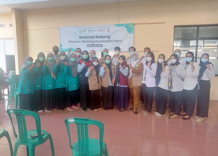 159 Orang Jalani Skrining Kesehatan Paru-paru