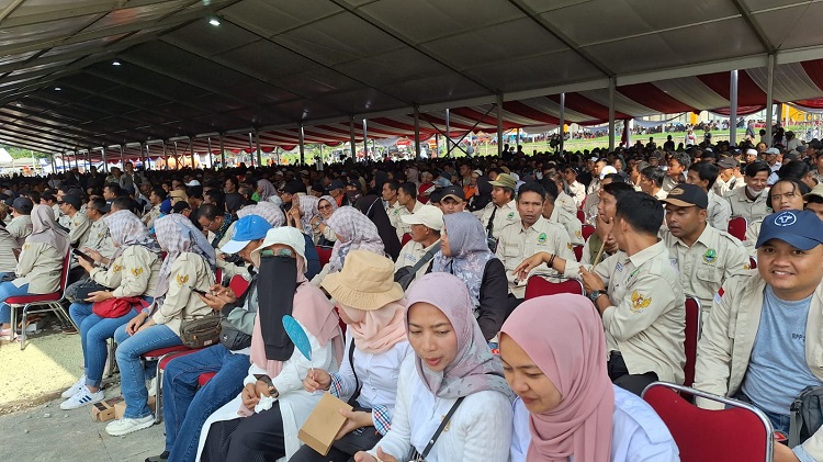 Puluhan Ribu Penyuluh Pertanian dan Kelompok Tani Kumpul di PPS