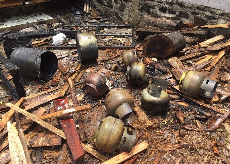 Api Hanguskan Pabrik Tahu Kp. Mulyasari Gandasari Katapang