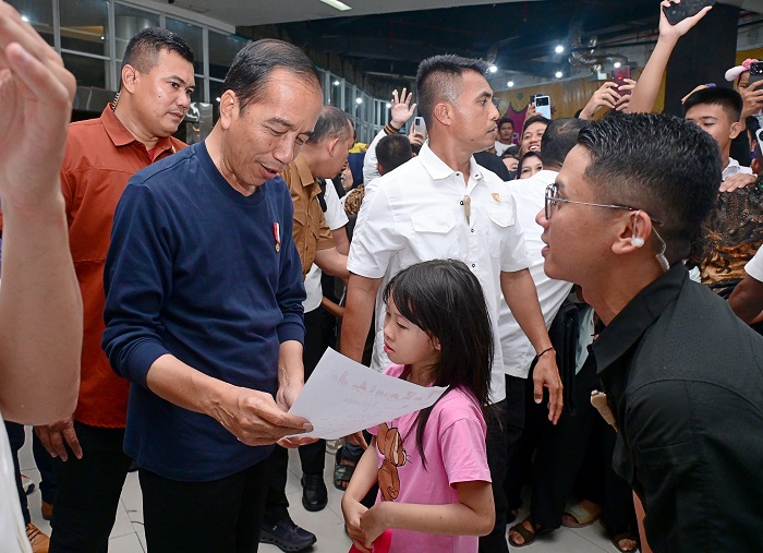 Presiden Jokowi Sapa Masyarakat Kota Lubuklinggau Kamis Malam